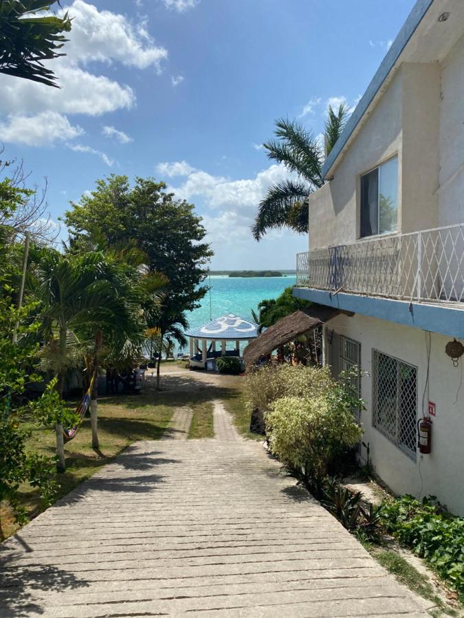 Casa baklahar Andrómeda Hotel Bacalar Exterior foto
